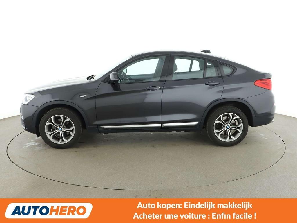 BMW X4 xDrive 20d (année de construction 2015), Autos, Argent ou Gris, Achat, Noir, Automatique