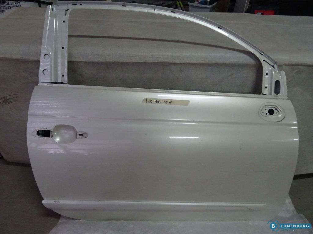 Rechter voor portier Fiat 500 2014, Ophalen, Gebruikt, -, Deur