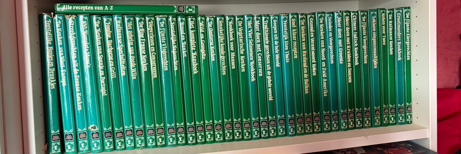 Complete kookboekenverzameling – 38 delen + indexboek, Livres, Encyclopédies, Enlèvement, Utilisé, Autres sujets/thèmes, Série complète