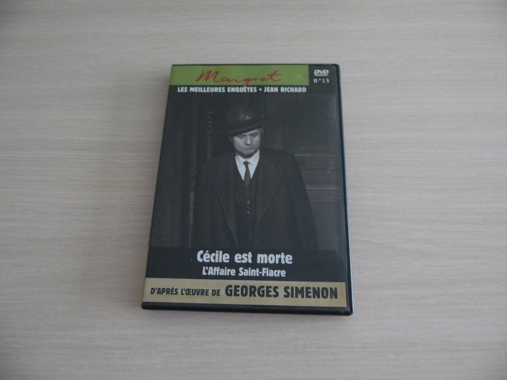 MAIGRET CÉCILE EST MORTE ET L'AFFAIRE SAINT-FIACRE, Cd's en Dvd's, Dvd's | Tv en Series, Alle leeftijden, Overige genres, Ophalen of Verzenden