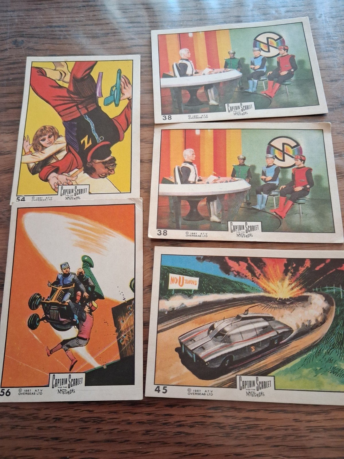 captain scarlet, Ophalen of Verzenden
