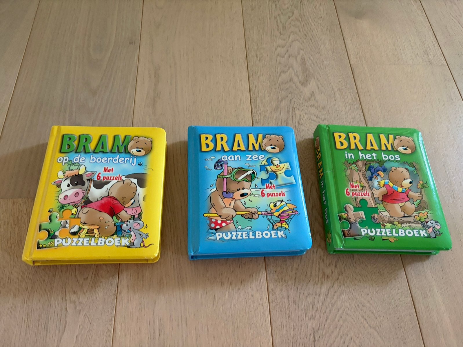 Puzzel boekjes Bram de beer, Boeken, Ophalen of Verzenden, Zo goed als nieuw, 2 tot 3 jaar