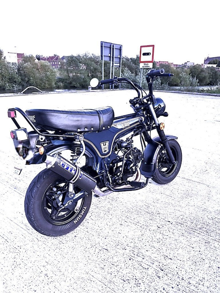 mooie dax bleurock A klasse, Fietsen en Brommers, Ophalen, Overige modellen, Klasse A (25 km/u), Zo goed als nieuw