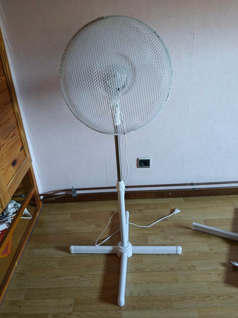 ventilator Klindo, Ophalen, Zo goed als nieuw
