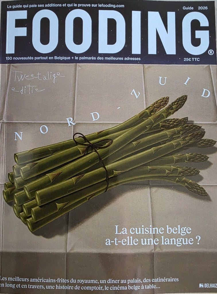 Gids voor Fooding 2026, Boeken, Reisgidsen, Ophalen, Nieuw, Benelux, Hotel- of Restaurantgids
