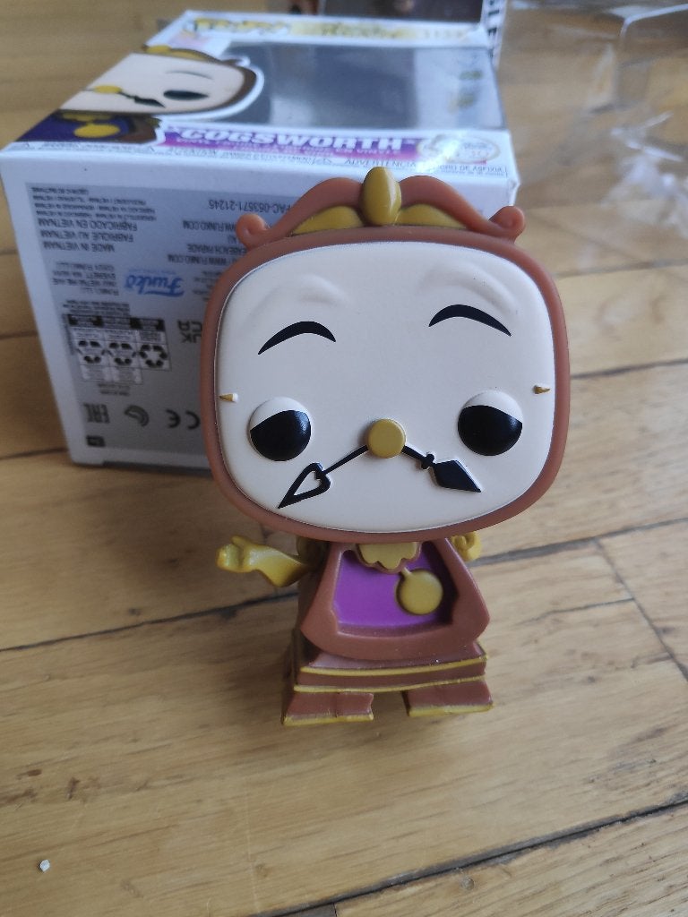 Figurine Funko Pop Big Ben (Cogsworth) la Belle et la Bète, Enlèvement, Autres personnages, Neuf, Statue ou Figurine