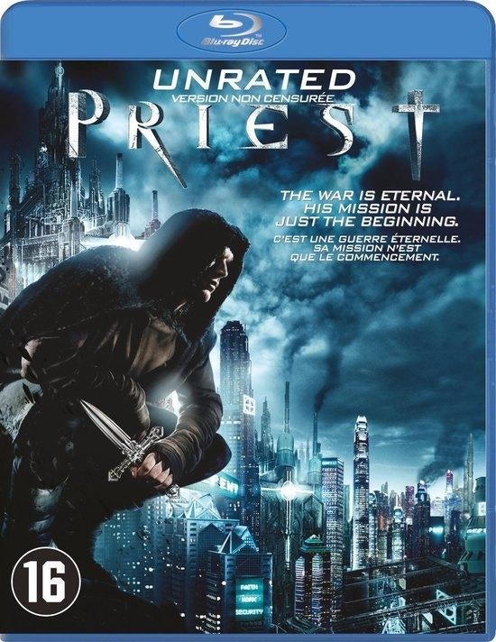 Priest (blu-ray), Ophalen of Verzenden, Zo goed als nieuw, Horror