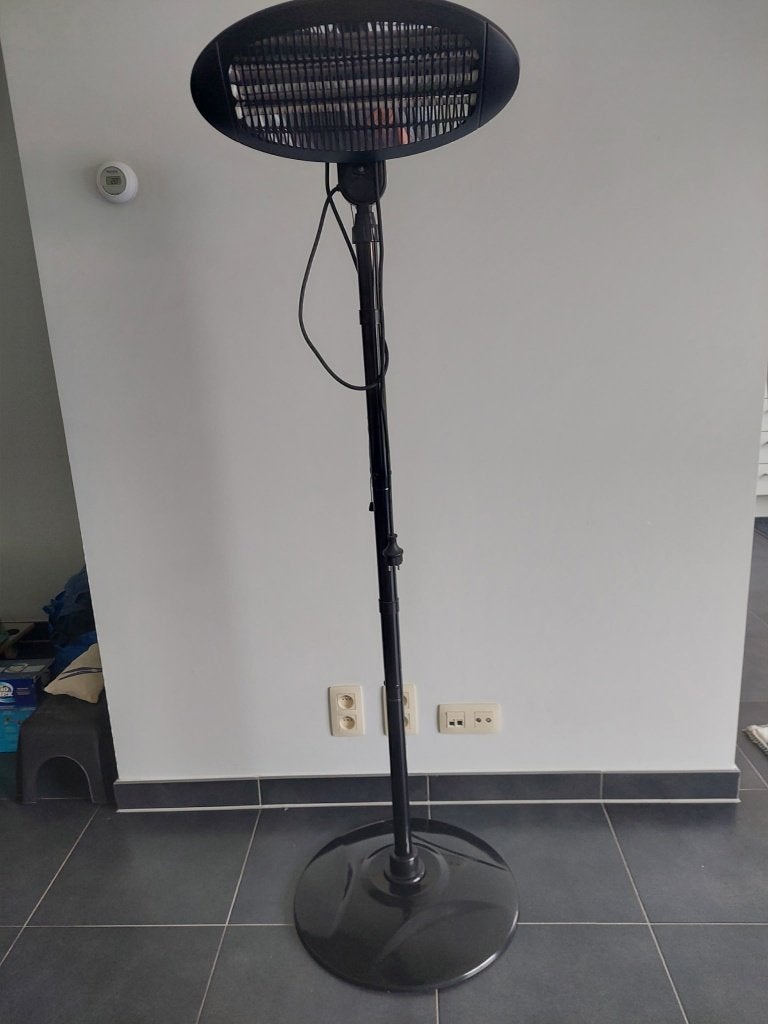 terrasverwarmer, Draaibaar, Vloer, Nieuw, Ophalen