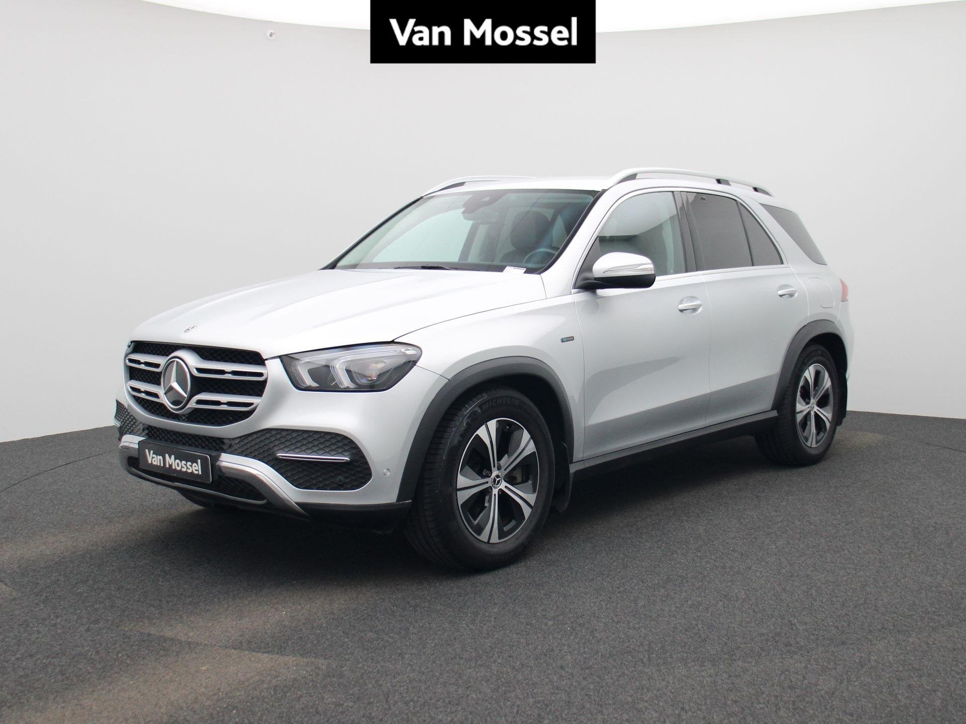 Mercedes-Benz GLE 350 de Business Solution + LEDER + TREKHAA, Auto's, Dealer onderhouden, Stof, Zwart, 4 cilinders