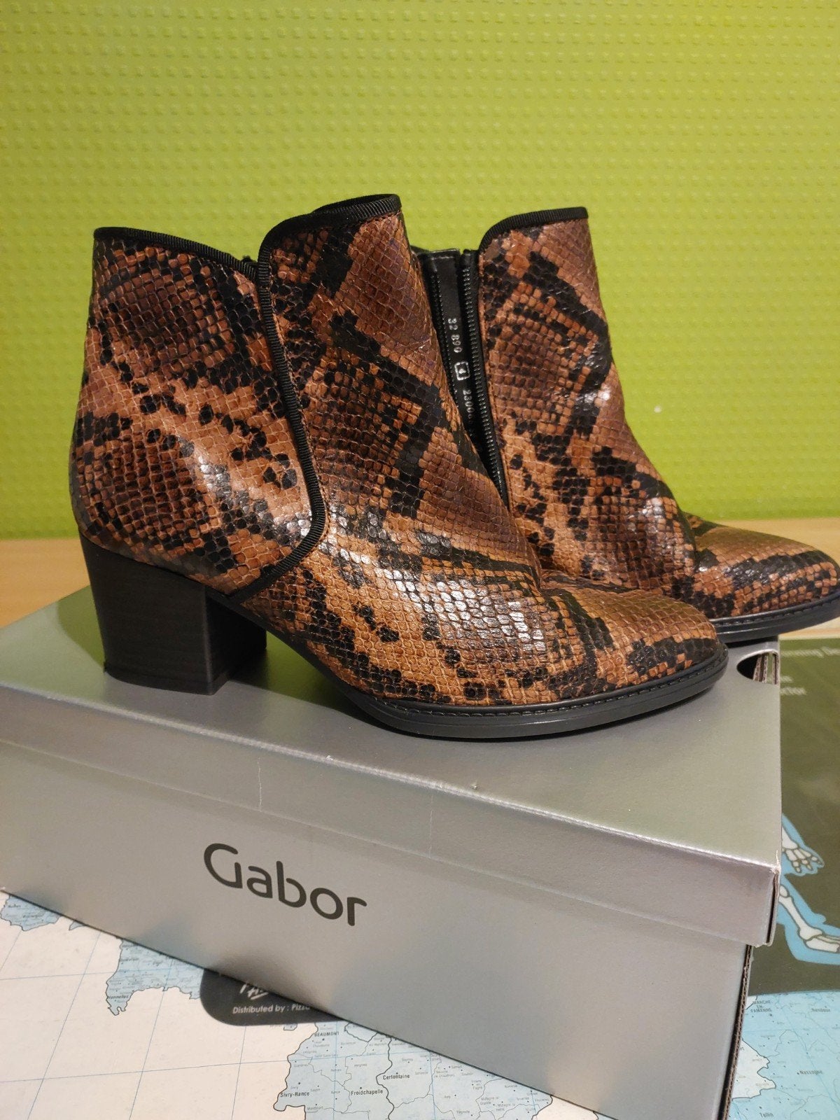 trendy enkellaarsjes, Kleding | Dames, Bruin, Lage of Enkellaarzen, Gabor, Nieuw