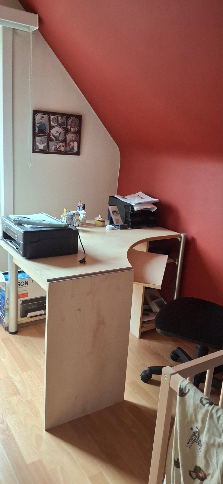 bureau, Ophalen, Hoekbureau
