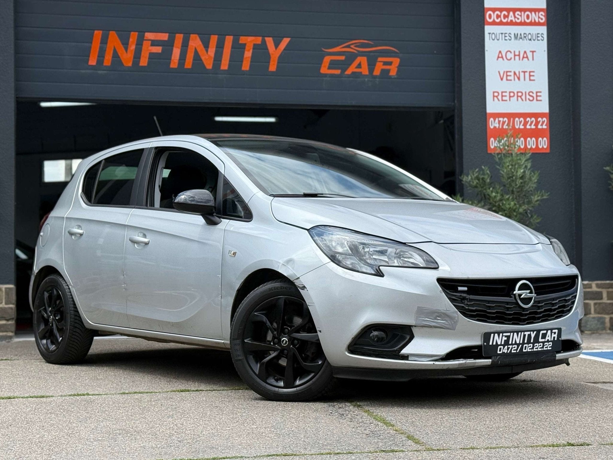 Opel Corsa Corsa 1.2i Black Edition (EU6.2), Autos, Argent ou Gris, Achat, Euro 6, Entreprise
