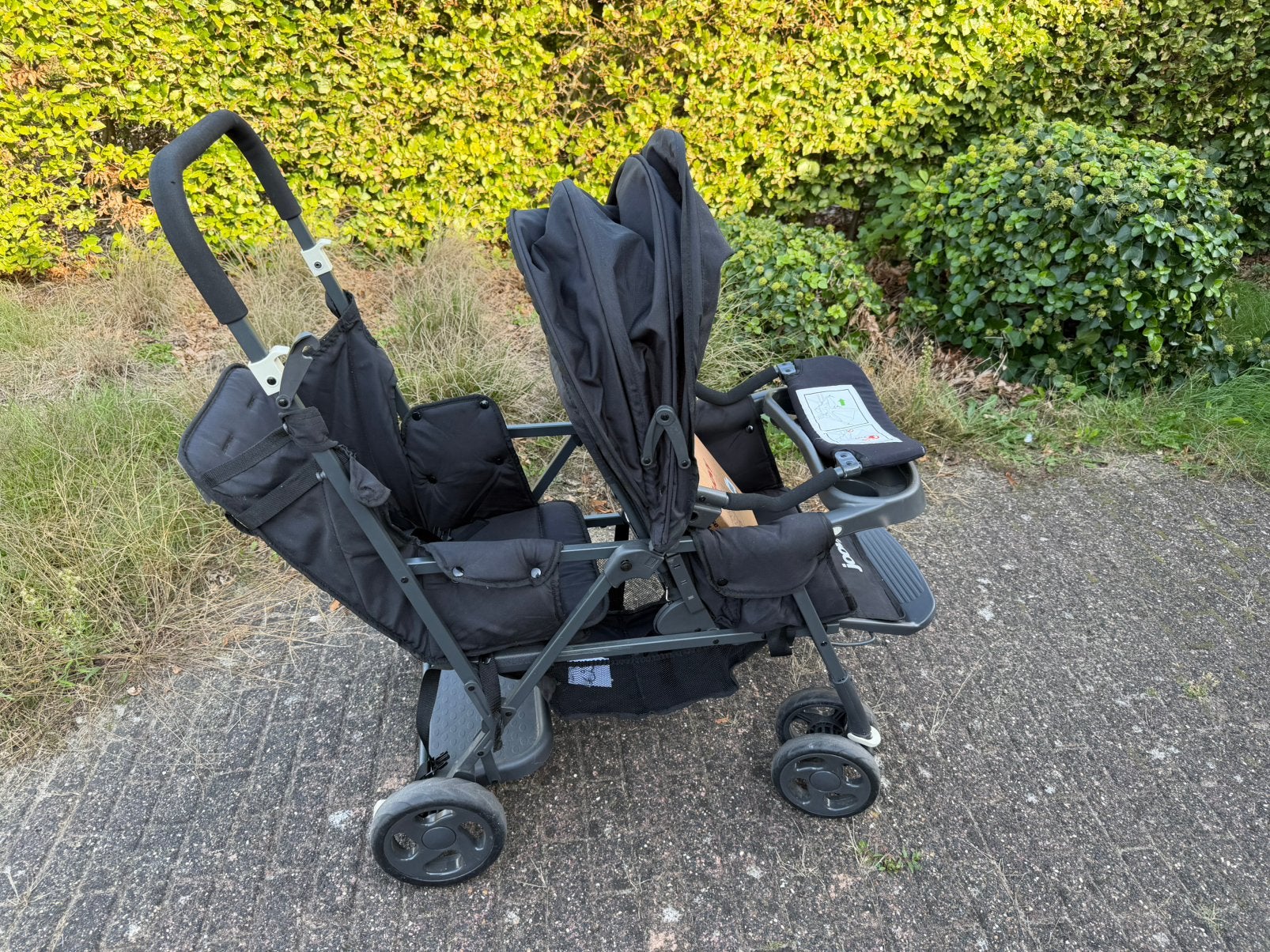 Joovy caboose dubbele buggy, Kinderen en Baby's, Ophalen, Zo goed als nieuw
