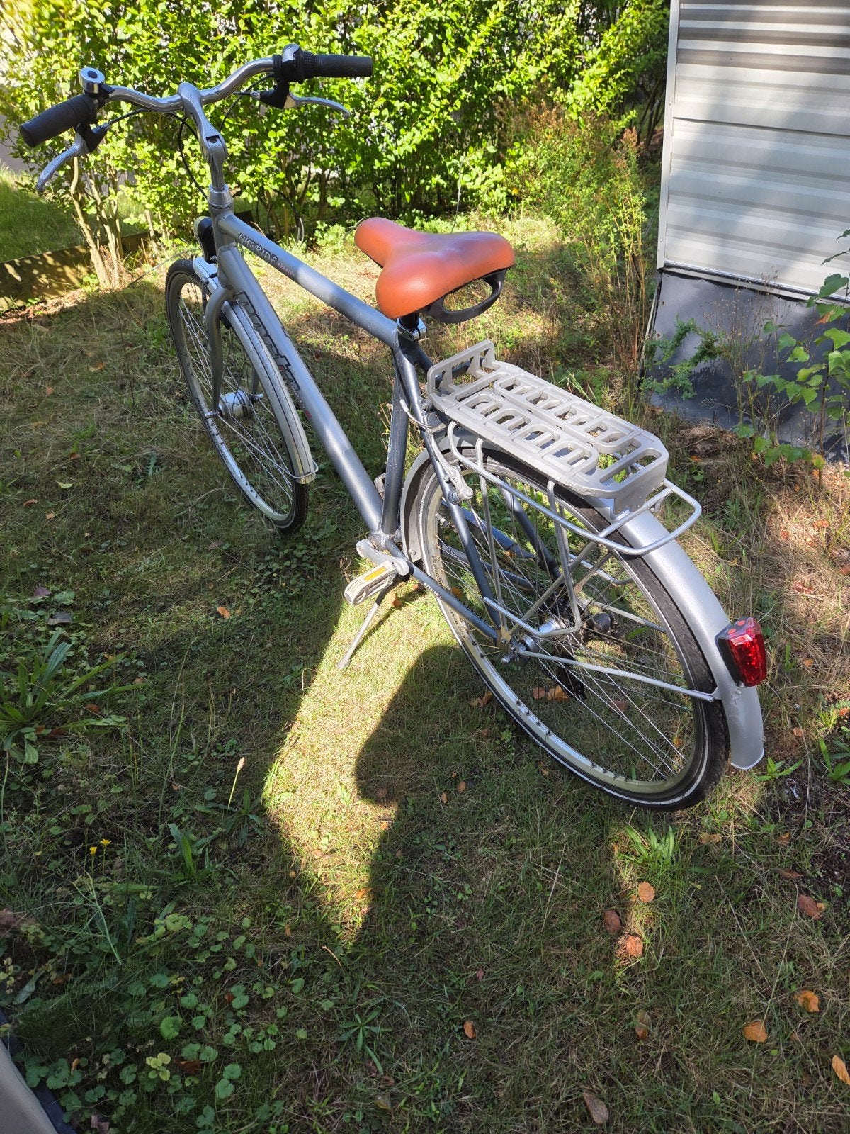 heren fiets, Ophalen