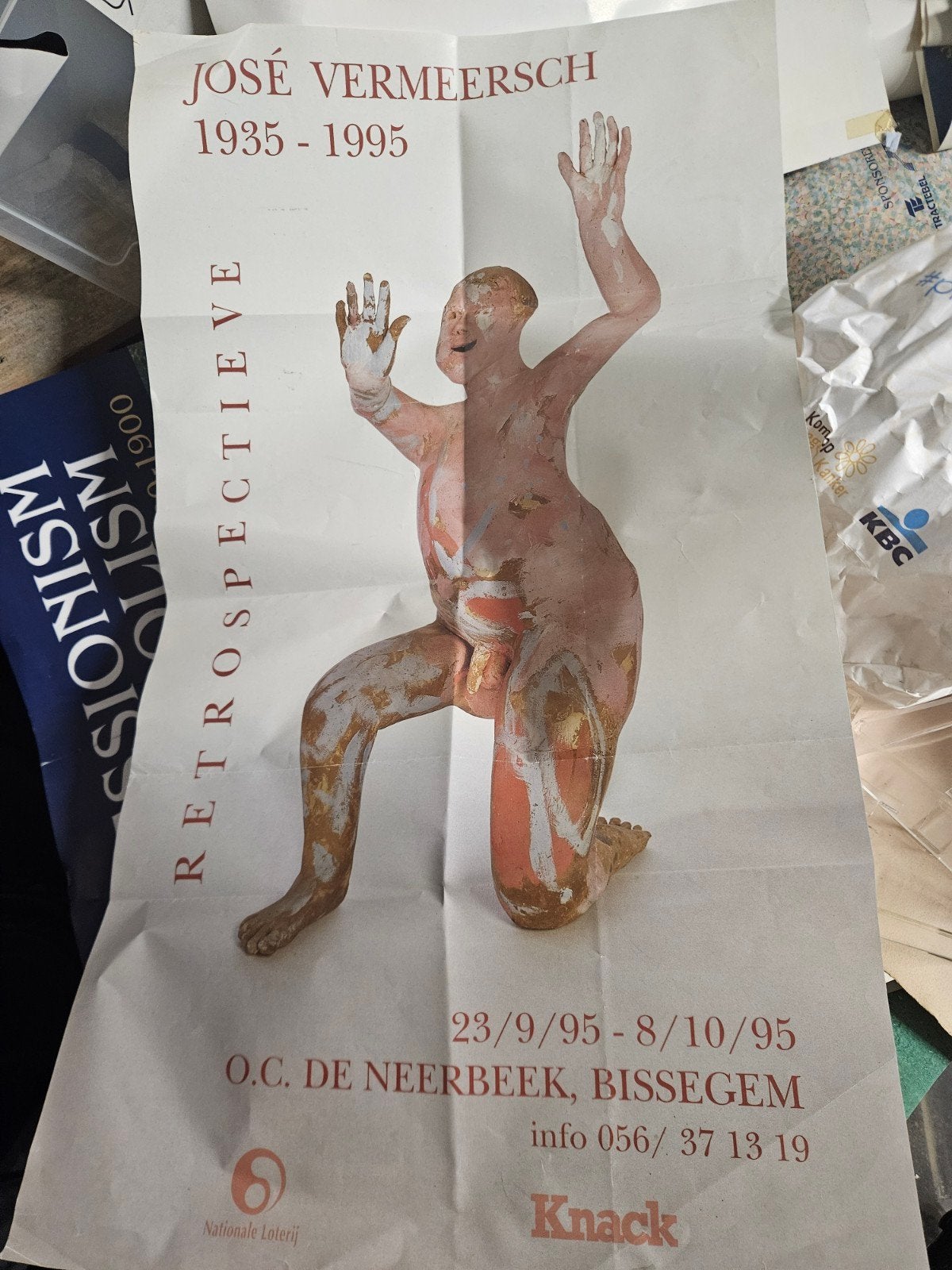 Kunst affiche Jose Vermeersch, Enlèvement ou Envoi