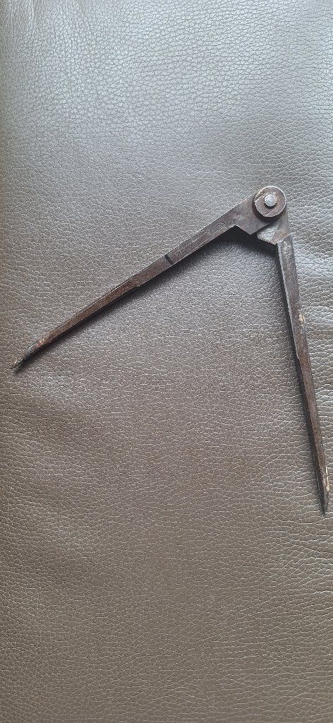 Croix ancienne ou carte à gratter., Antiquités & Art, Antiquités | Outils & Instruments, Enlèvement ou Envoi