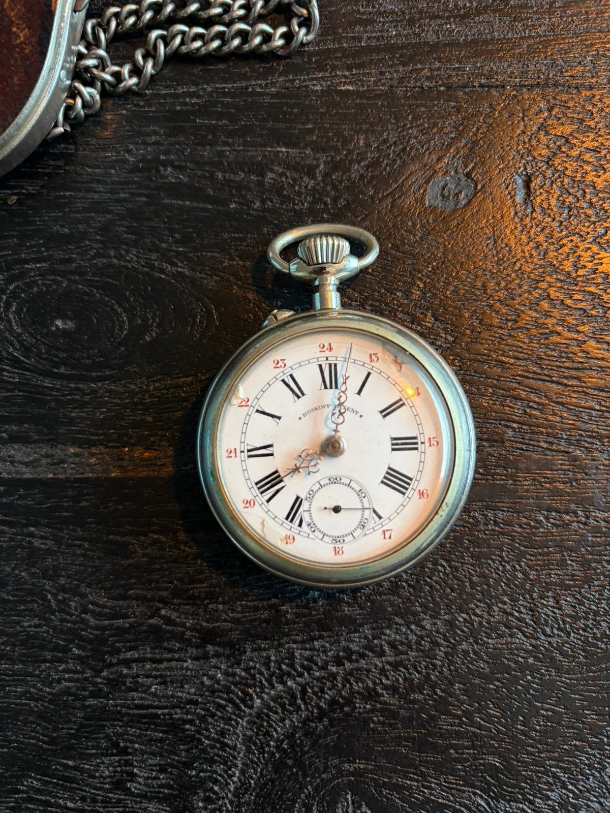 Zakhorloge roskopf patent, Bijoux, Sacs & Beauté, Montres | Anciennes | Antiquités, Enlèvement, Montre de poche
