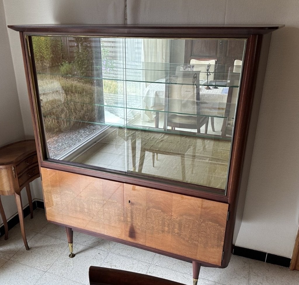 vitrine vintage, 25 à 50 cm, Avec porte(s), Vintage, 100 à 150 cm