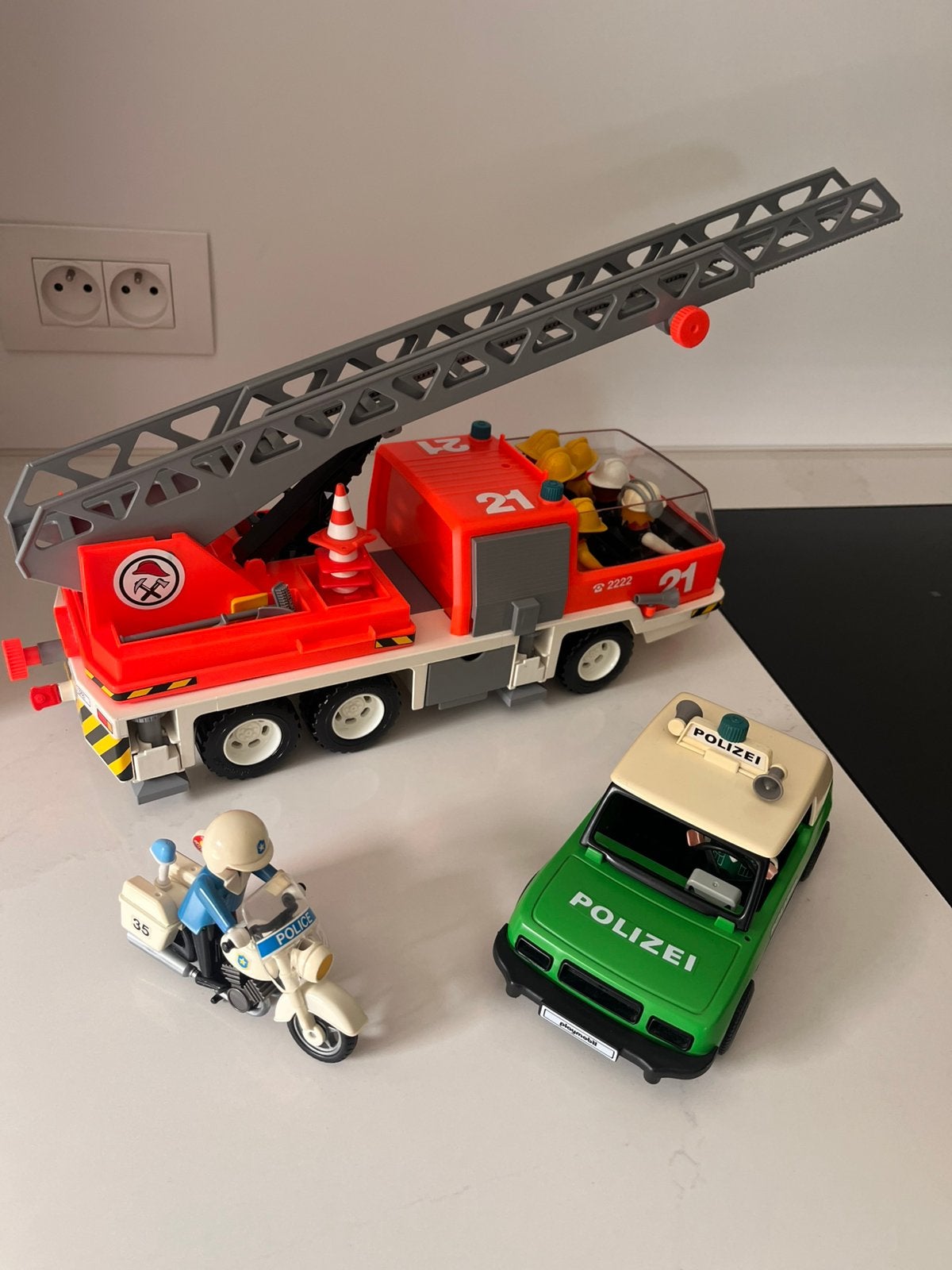 Pompiers et police, Enlèvement, Utilisé