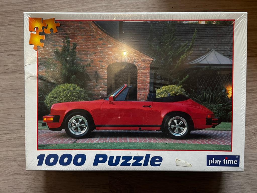 Sealed porsche puzzel 1000 stukjes, Enlèvement, Neuf, Voiture