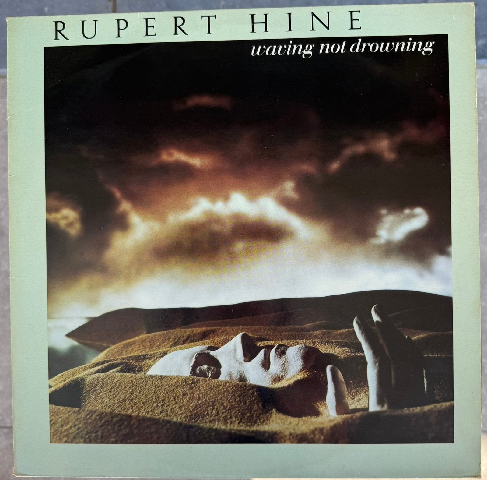 LP Rupert Hine - Waving not drawning, CD & DVD, Vinyles | Rock, Pop rock, Enlèvement ou Envoi, Utilisé, LP