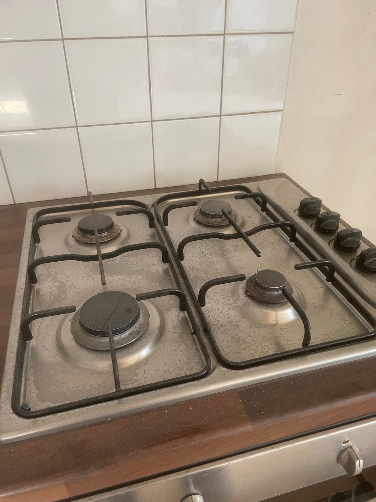 Gas kookplaat, Elektronische apparatuur, Fornuizen, Ophalen, Gebruikt, Gas, 4 kookzones