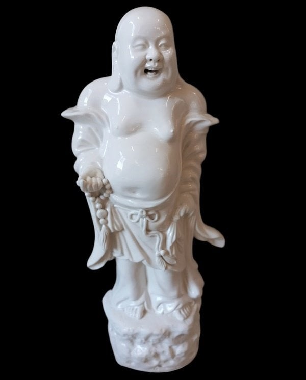 Blanc de Chine « Bouddha qui rit », Antiquités & Art, Enlèvement ou Envoi