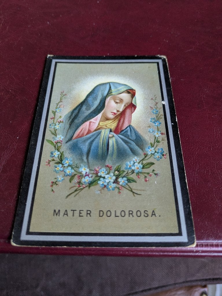 Dp Louisa Maria de grooff, Ophalen of Verzenden, Bidprentje