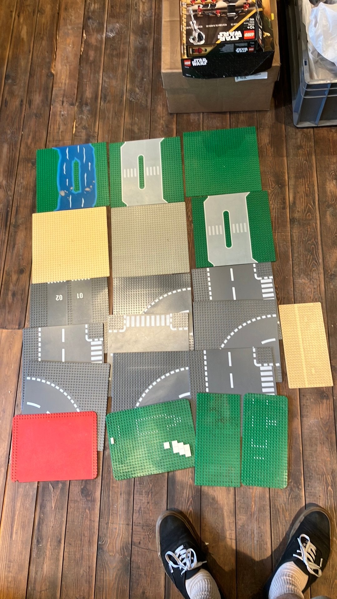 Lot lego baseplates, Audio, Tv en Foto, Walkmans, Discmans en Minidiscspelers, Ophalen