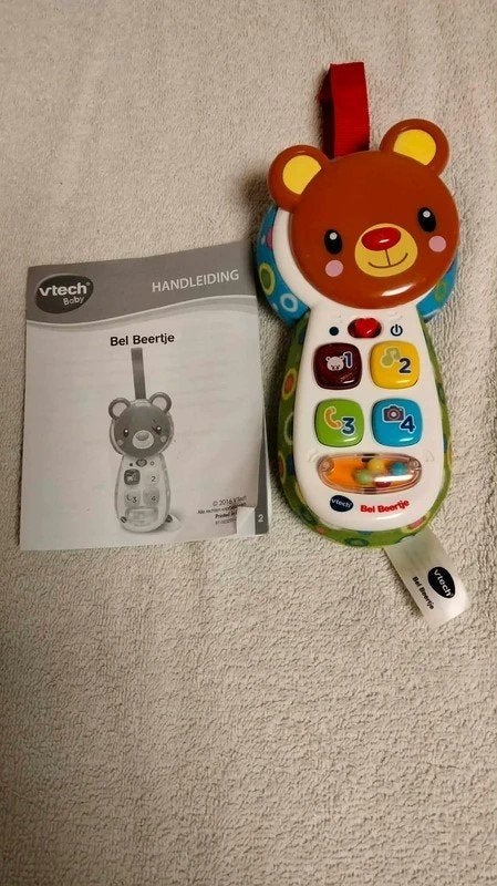 Vtech belbeertje / gsm baby / speelgoed NIEUW, Kinderen en Baby's, Ophalen of Verzenden, Nieuw, 6 maanden tot 2 jaar