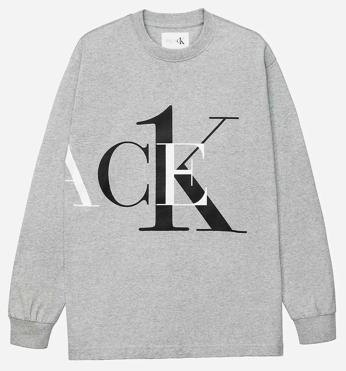 Calvin Klein x Palace CK1 LS Tee Crewneck Unisex M, Kleding | Heren, Truien en Vesten, Calvin Klein, Maat 48/50 (M), Nieuw, Ophalen of Verzenden