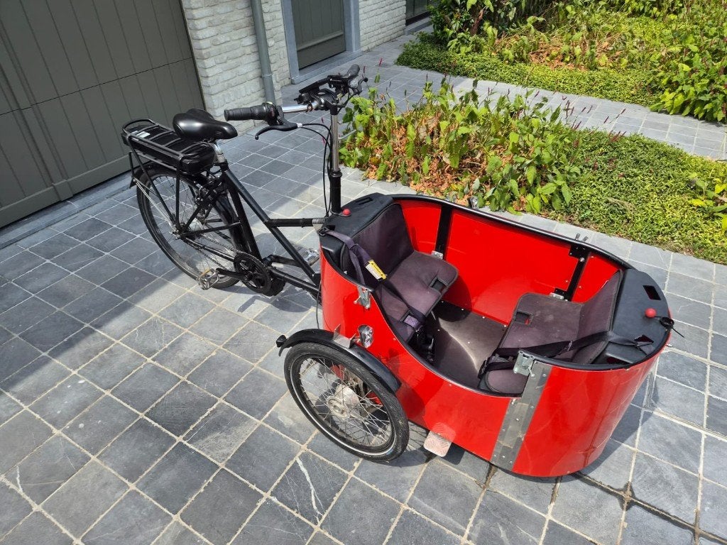 Nihola 4.0 elektrische bakfiets, Gebruikt, Velgrem, Elektrisch, 2 kinderen