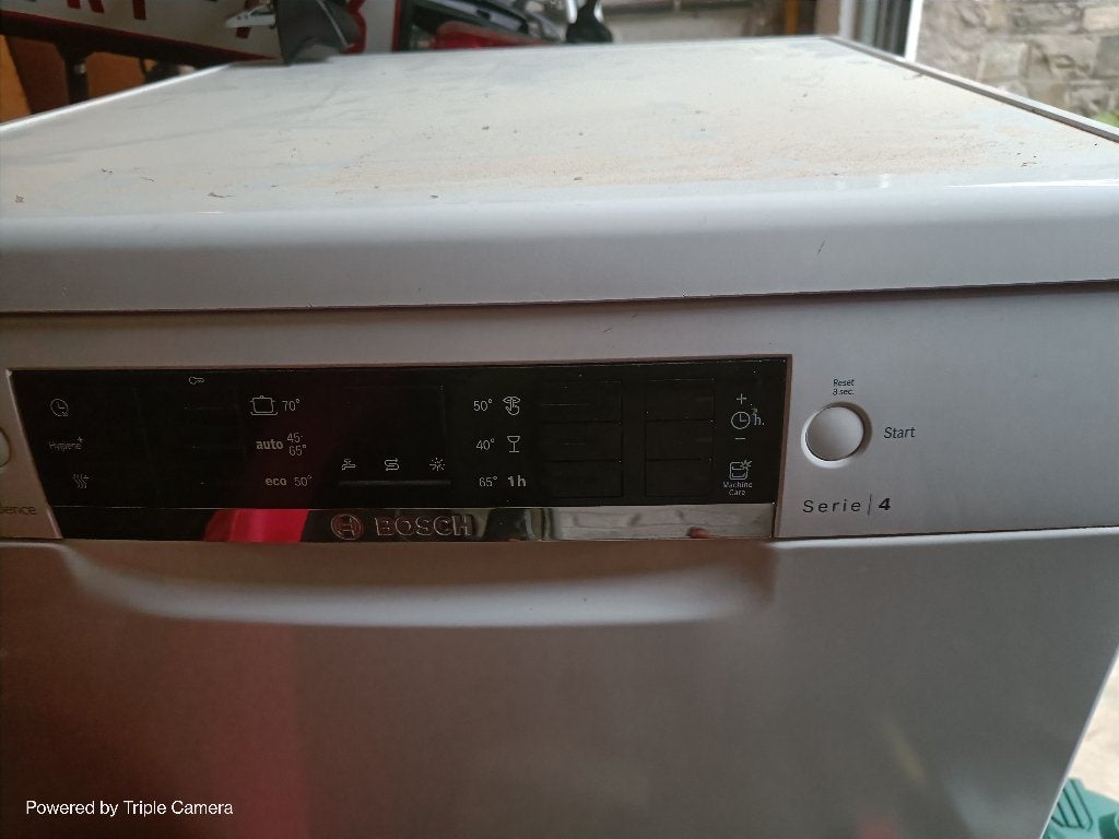 Lave-vaiselle Bosch SuperSilence Serie4, Elektronische apparatuur, Ophalen, Gebruikt, Minder dan 85 cm, Tussenbouw