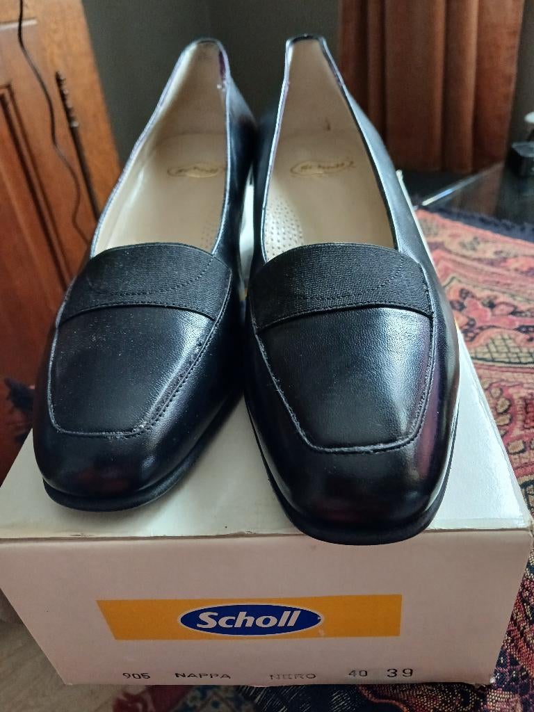 Chaussure dame en cuir, Kleding | Dames, Schoenen, Ophalen, Scholl, Zwart, Nieuw