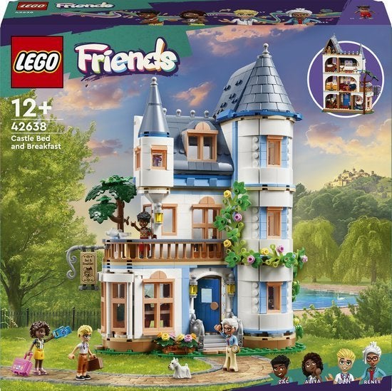 LEGO Friends 42638 Bed and breakfast in kasteel, Neuf, Enlèvement ou Envoi, Lego, Ensemble complet