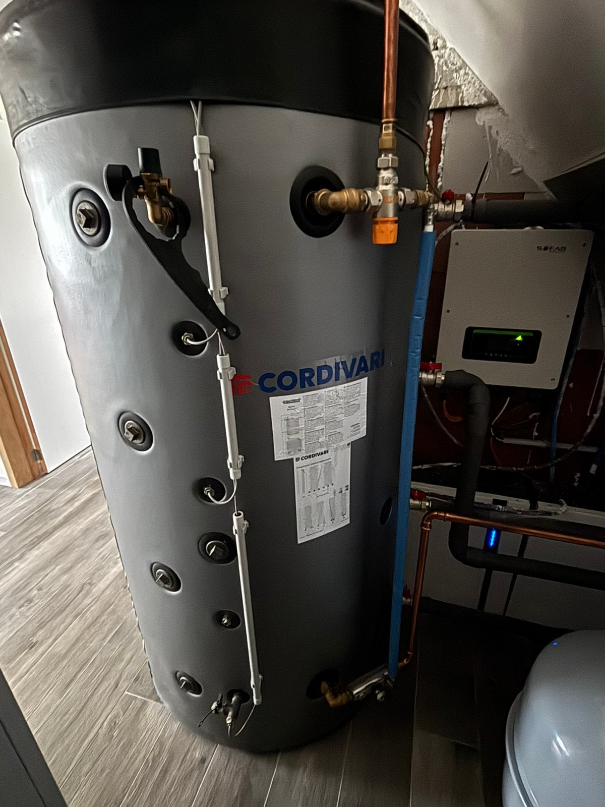 Cardivari buffervat, 100 liter of meer, Ophalen, Zo goed als nieuw, Minder dan 3 jaar oud