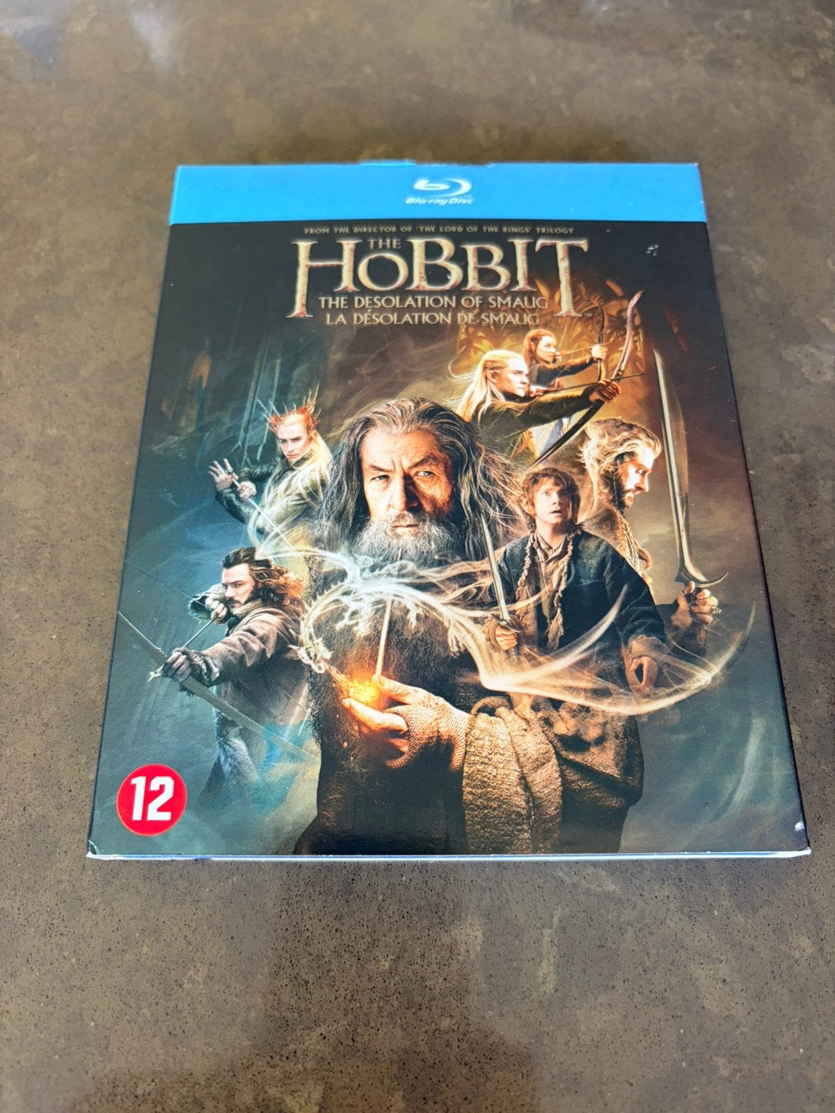 2 disc Bluray The Hobbit The Desolation of Smaug, Cd's en Dvd's, Inclusief extra's, Film, Ophalen of Verzenden, Zo goed als nieuw