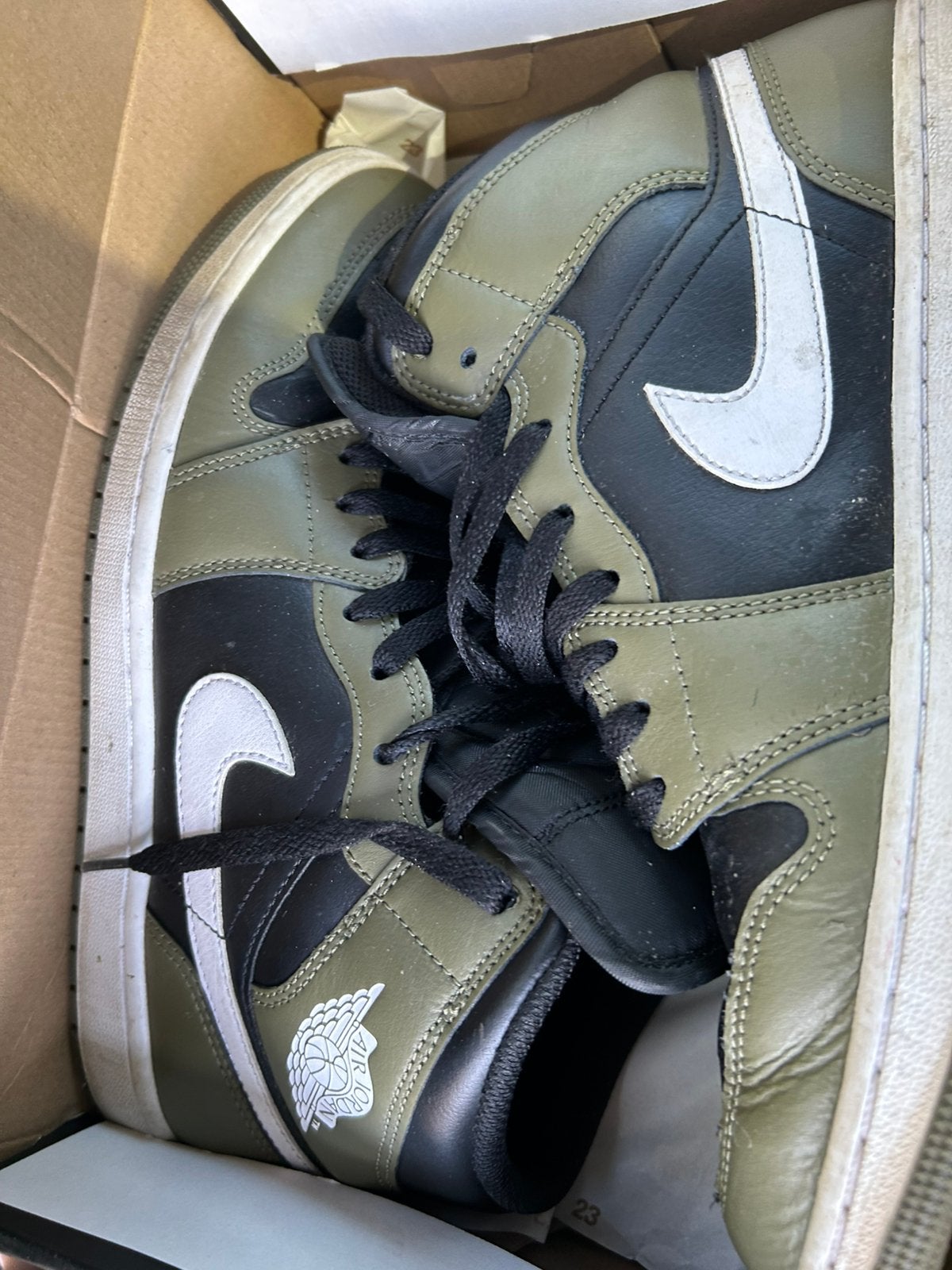 Air Jordan Mid., Vêtements | Hommes, Chaussures, Comme neuf, Enlèvement, Baskets, Noir