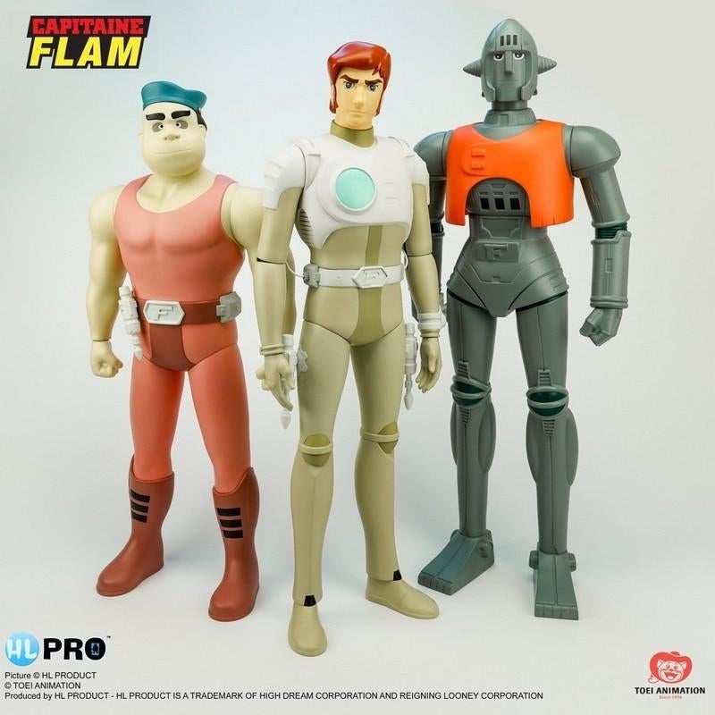 Capitaine Flam HL Pro grande figurines 40cm, Enlèvement ou Envoi, Neuf