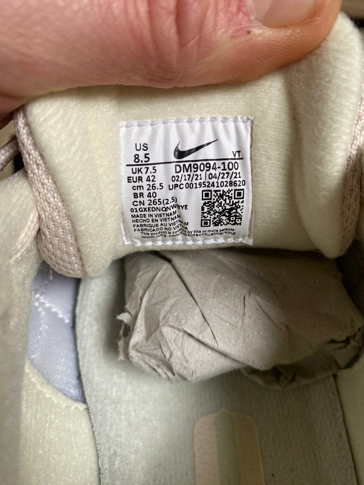 Nike Air Max BW Light Stone neuve dans sa boîte taille 42, Enlèvement, Neuf, Baskets