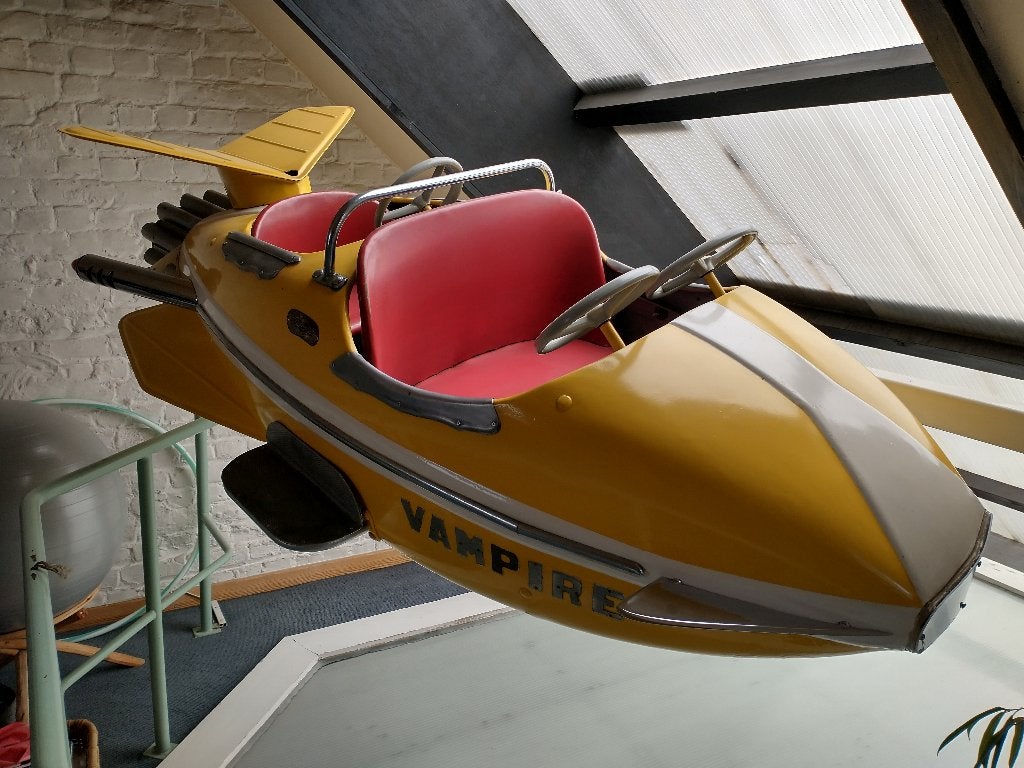 Avion « Vampire » de « L' Autopède », Enlèvement, Utilisé, Modèle réduit