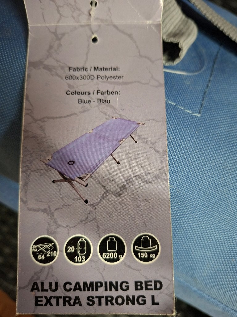 Campingbed maat L, Caravans en Kamperen, Ophalen, Nieuw