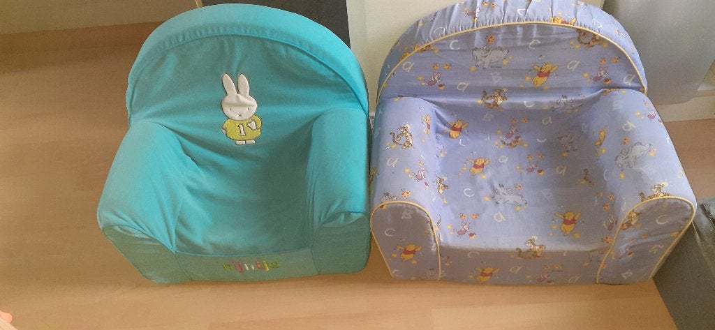 kinderzeteltjes, Maison & Meubles, Canapés | Salons, Enlèvement, Utilisé, Une personne, Tissus