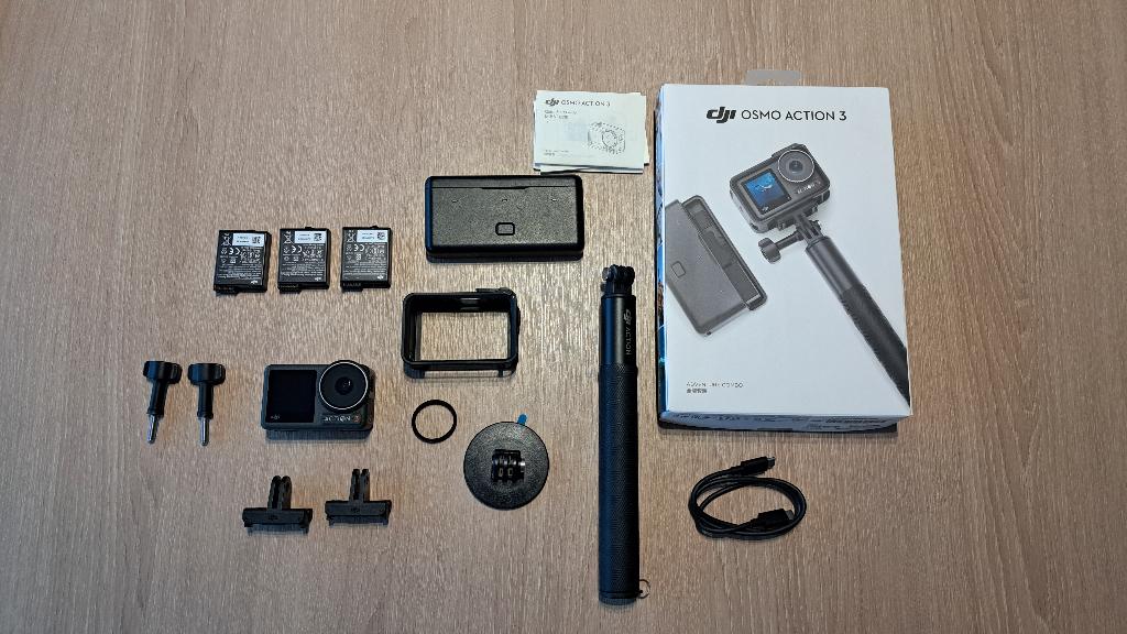 DJI Osmo Action 3 Adventure Combo, Audio, Tv en Foto, Actiecamera's, Ophalen, Zo goed als nieuw, Overige merken