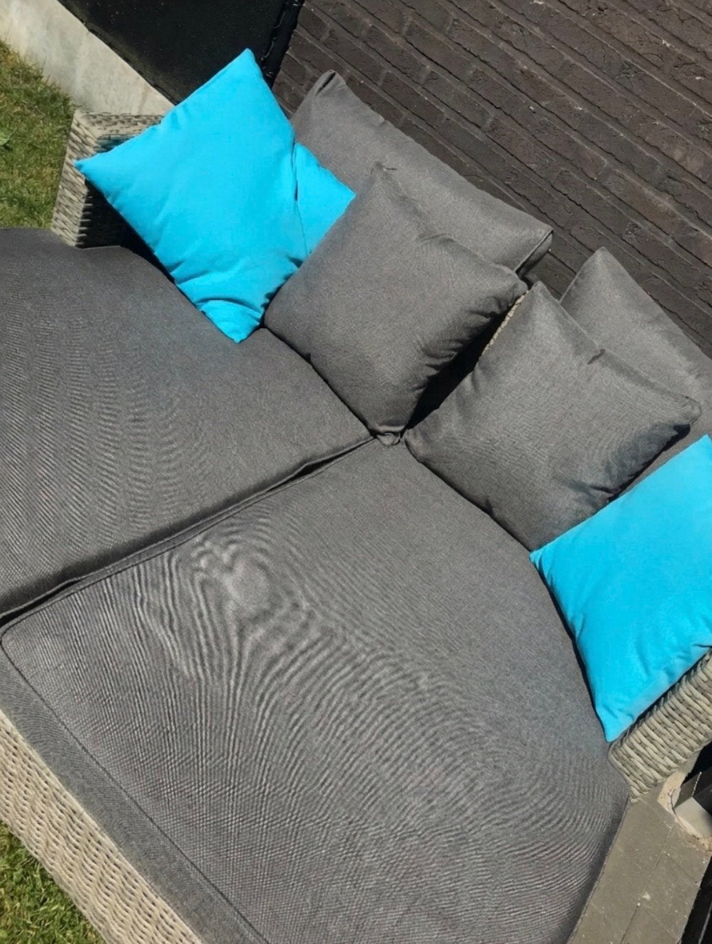 Gratis af te halen. Loungezetel 2 personen., Ophalen, Gebruikt