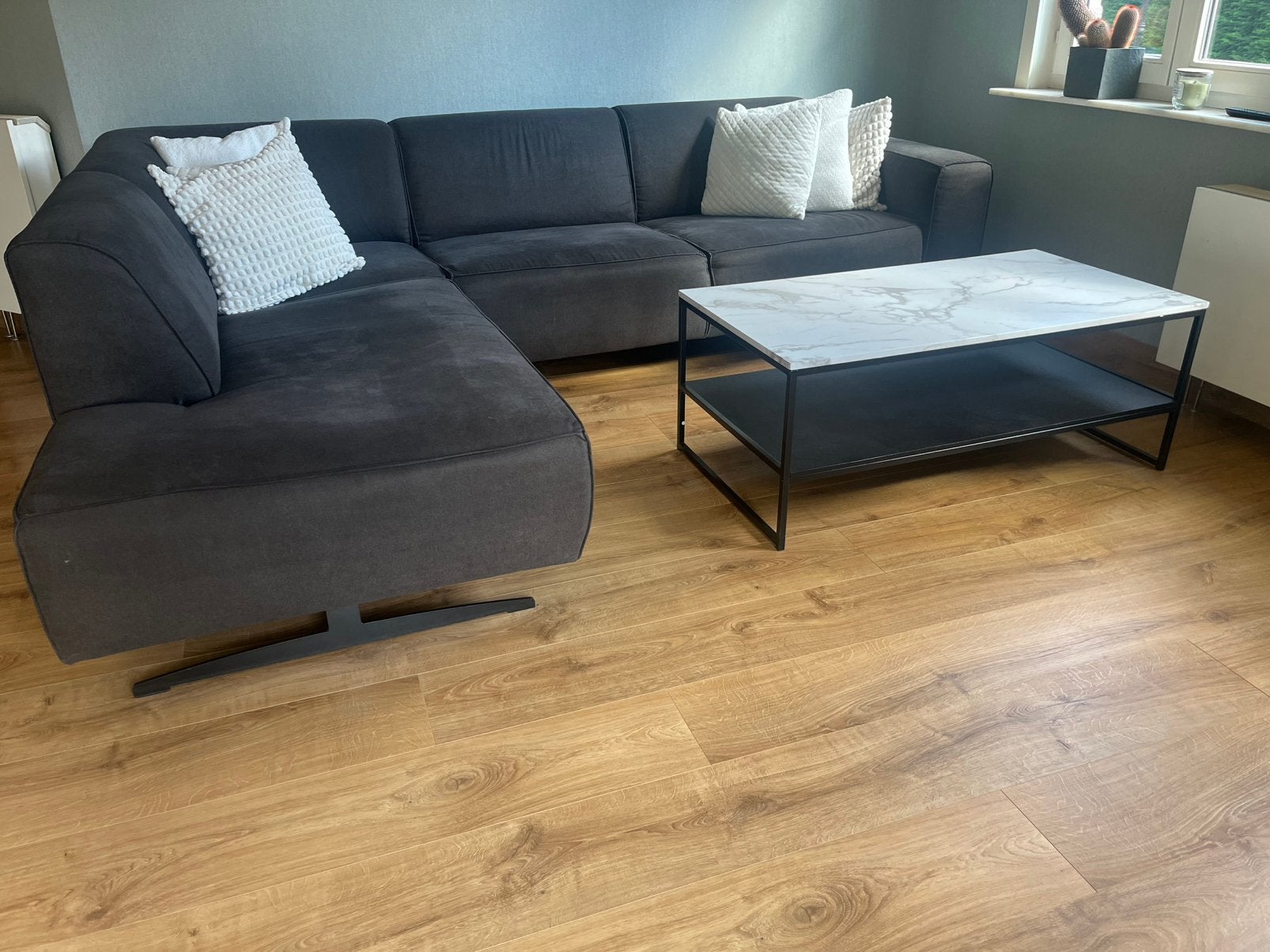 Table basse effet marbe, Enlèvement, Comme neuf