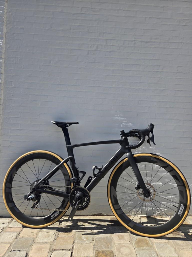 Van Rysel rcr pro, Fietsen en Brommers, Fietsen | Racefietsen, Ophalen, Zo goed als nieuw, Schijfrem, Heren