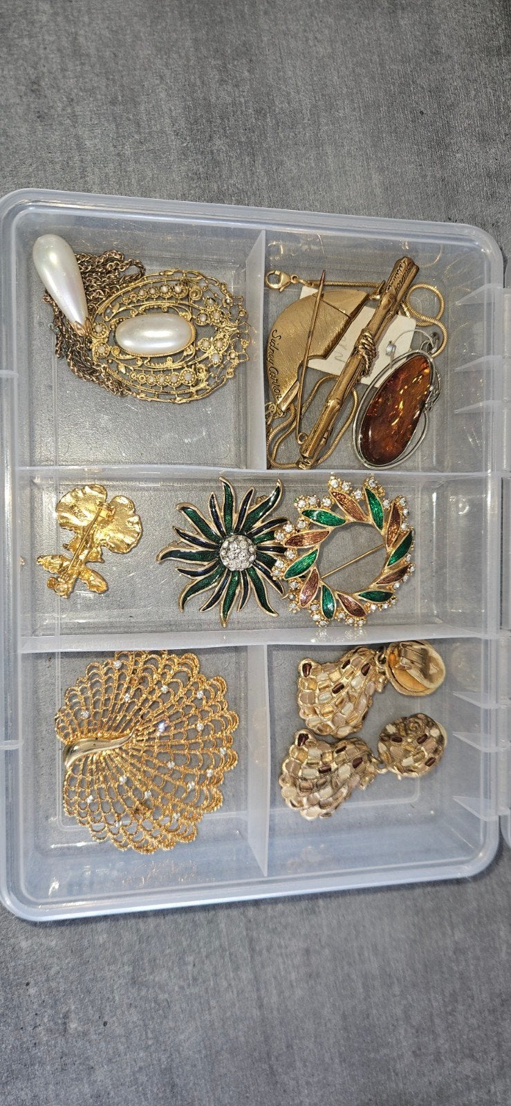 Bijoux ancien , ambre,jacky de g ,Sydney carron, Antiquités & Art, Antiquités | Autres Antiquités