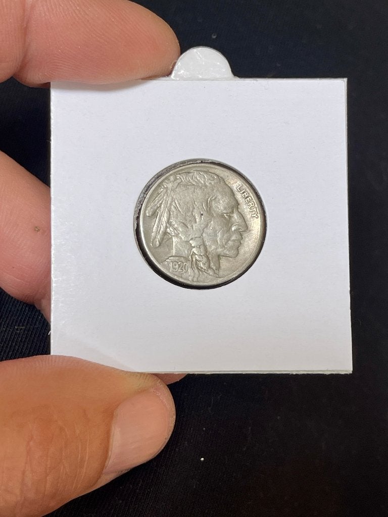 États-Unis 5 cents 1920, Timbres & Monnaies, Monnaies | Europe | Monnaies non-euro, Monnaie en vrac, Enlèvement