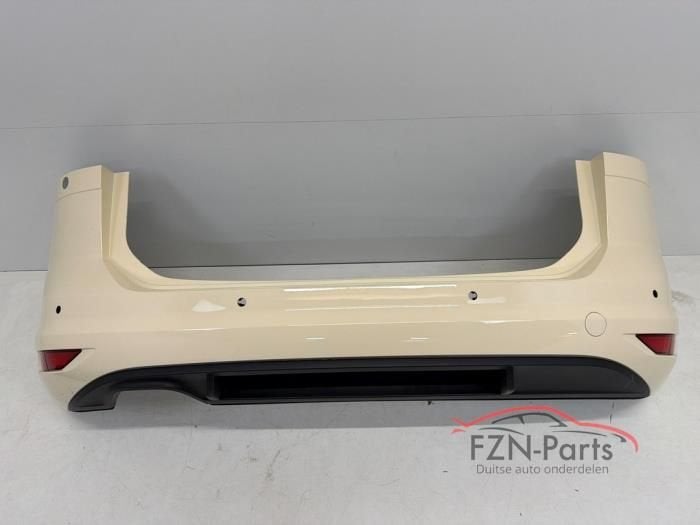 VW Touran 5TA Achterbumper 6PDC Taxigelb, Enlèvement ou Envoi, Utilisé, Arrière, Pare-chocs